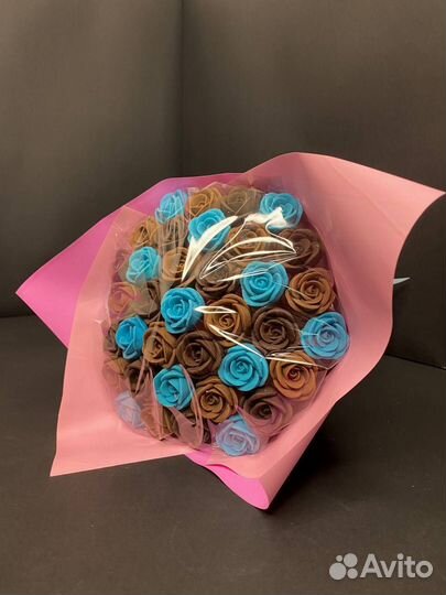 Букет - 37 Роз из Бельгийского Шоколада