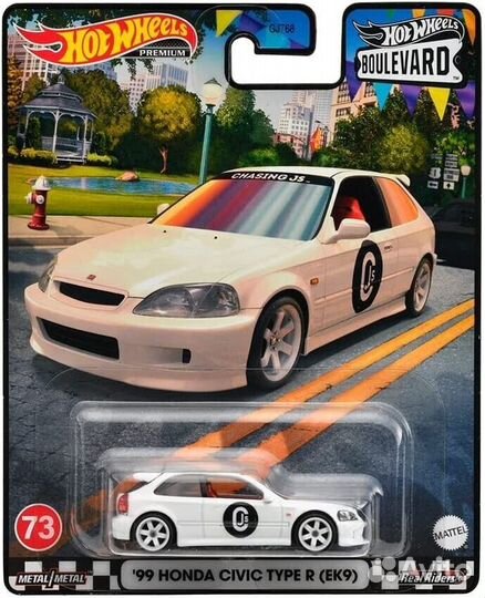 Коллекционная машинка Hot Wheels '99 Honda Civic