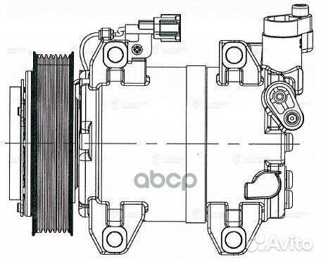 Компрессор кондиц. для а/м Nissan Pathfinder lcac