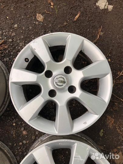 Диски литые оригинальные R15 Ниссан Тиида