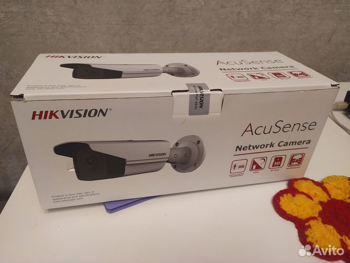 Видеокамера 4Мп hikvision DS-2CD2T43G2-4I 4мм