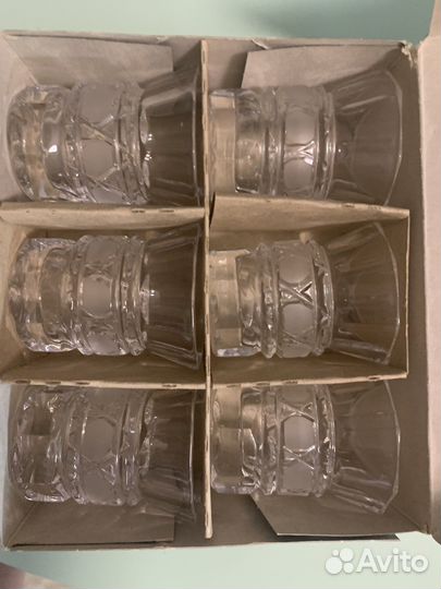 Хрустальные стопки