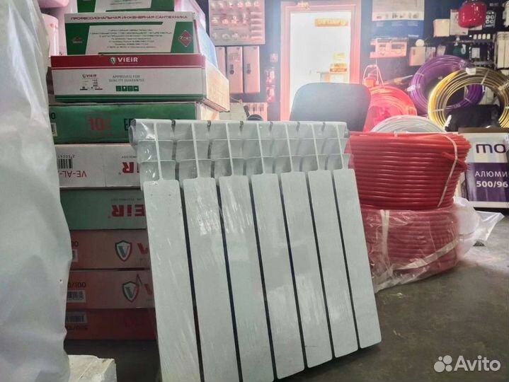 Радиаторы отопления алюминиевые, биметалл