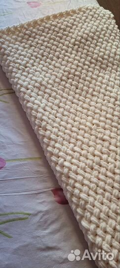 Плед вязаный