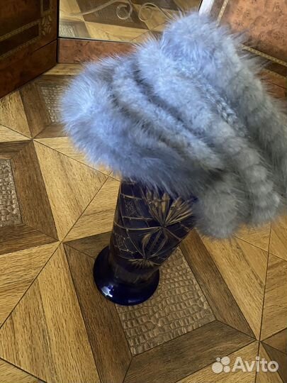 Повязка на голову с козырьком