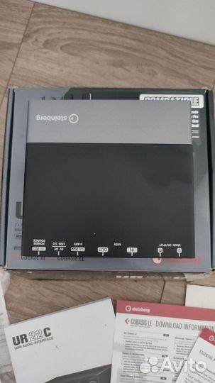 Steinberg ur22c USB звуковая внешняя карта