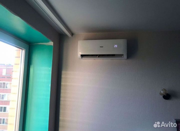 Сплит система с установкой