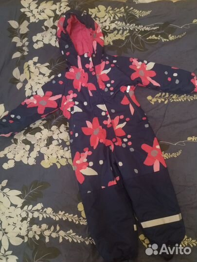 Зимний комбинезон для девочки 104