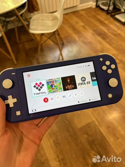 Nintendo switch lite чипованная