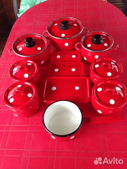 Наборы эмалированной посуды