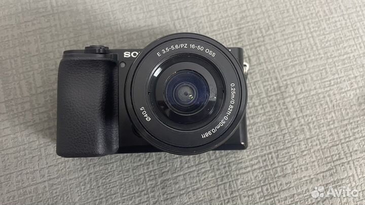 Sony alpha 6100 + kit 16-50 0,25mm