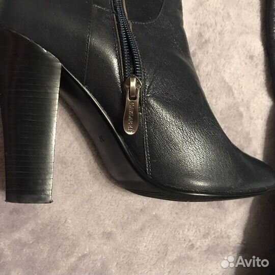 Сапоги женские натуральная кожа 37