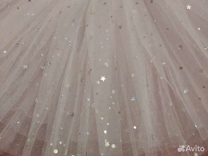 Новогодняя юбочка-снежинка на 2-4 года