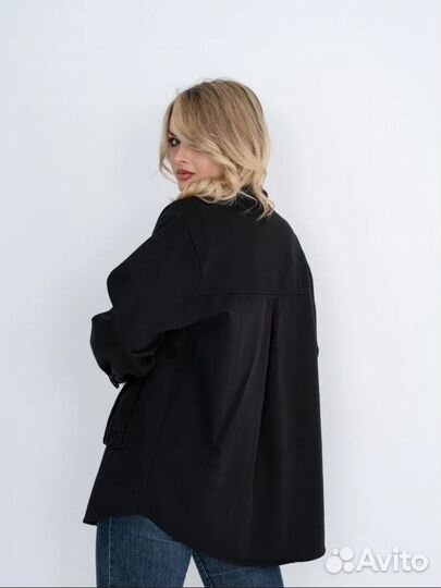 Рубашка удлиненная