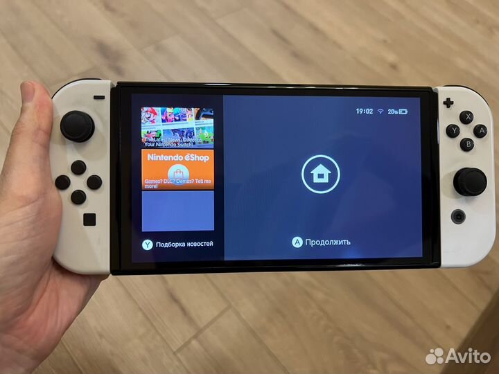 Игровая приставка nintendo switch oled