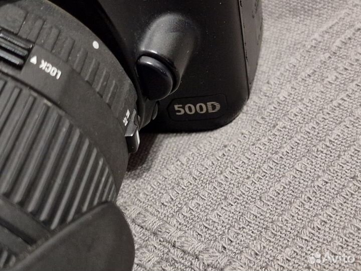 Зеркальный фотоаппарат canon 500d