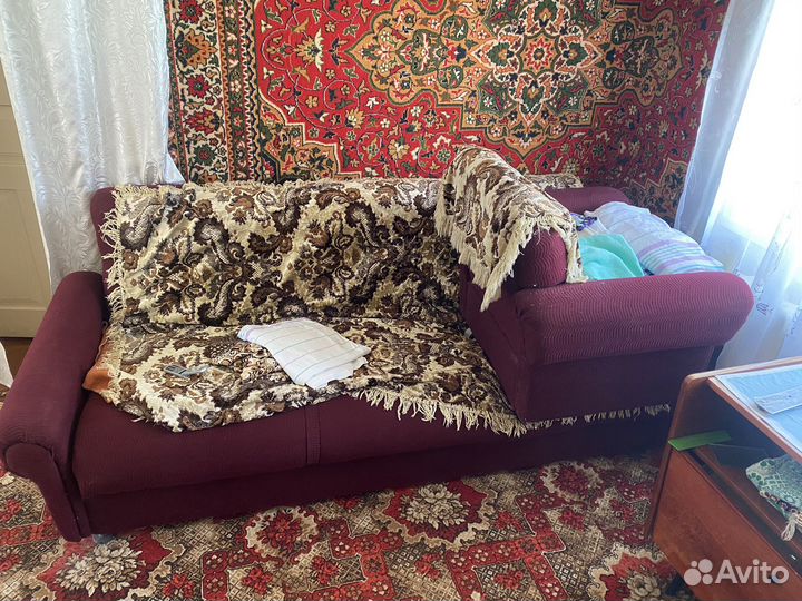 Диван и 2 кресла бу