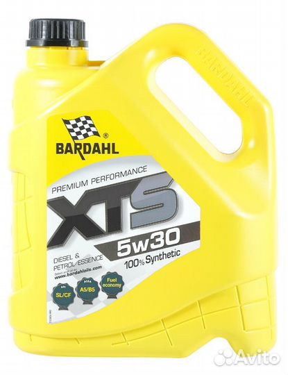 Bardahl 5W30 XTS SL/CF 4L