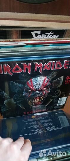 Iron Maiden 3 запечатанные пластинки