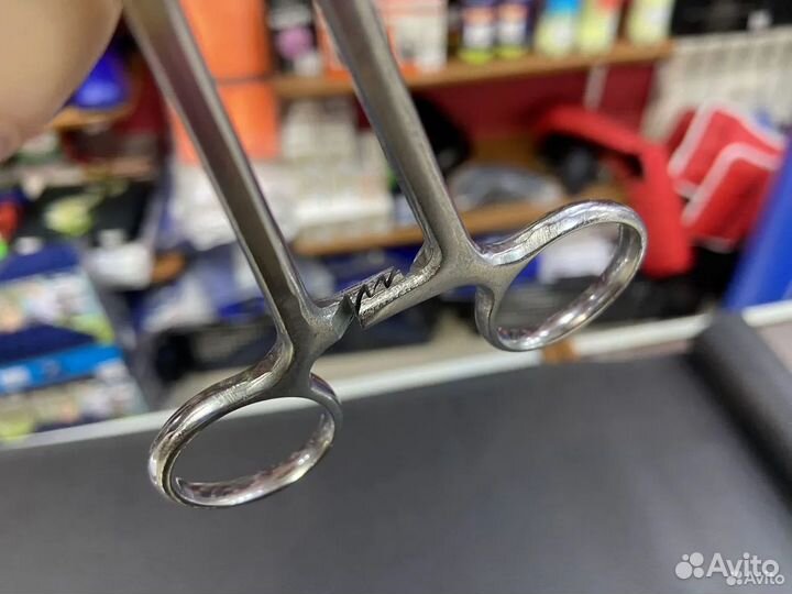 Зажим-корнцанг рыболовный Namazu, L-220 мм