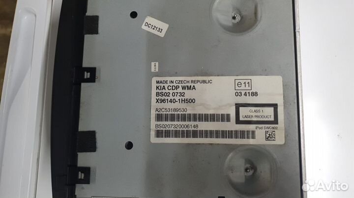Магнитола на kia ceed 1