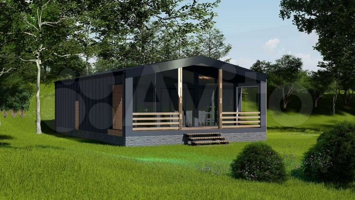 Дом 92 м² на участке 6 сот.