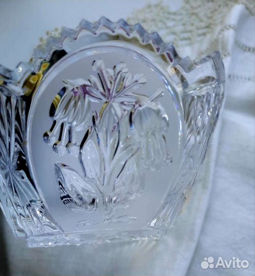 Ваза хрустальная СССР