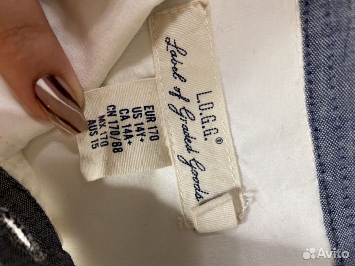 Рубашка hm на мальчика