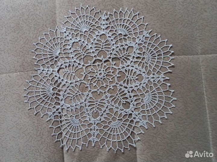 Салфетки вязаные крючком