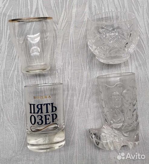 Рюмки, стопки фужеры