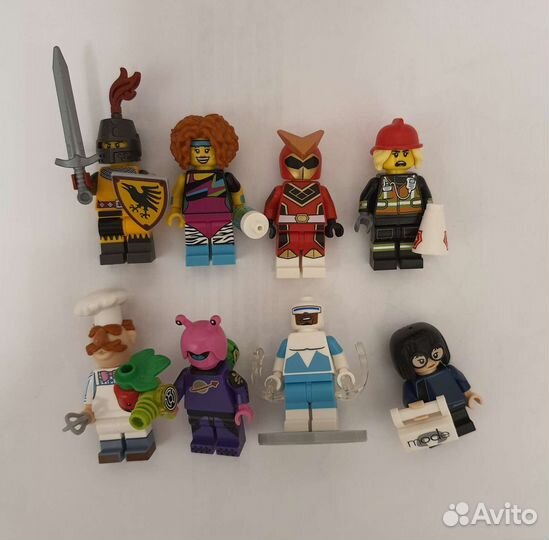 Lego минифигурки серии 17 19 20 22 muppets Disney