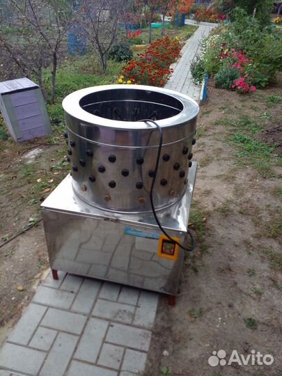 Перосъемная машина для уток гусей