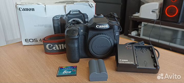 Canon 40D body, полный комплект