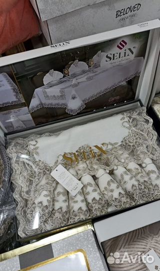 Скатерть мешковина/ лен estra yemek