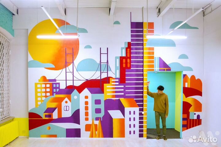 Граффити оформление и художественная роспись стен