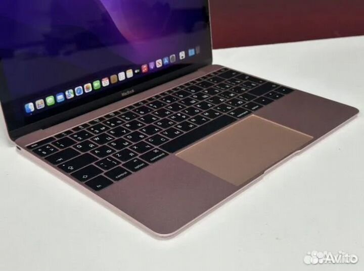 MacBook 12 2K Retina Rose Gold SSD256g 8G озу