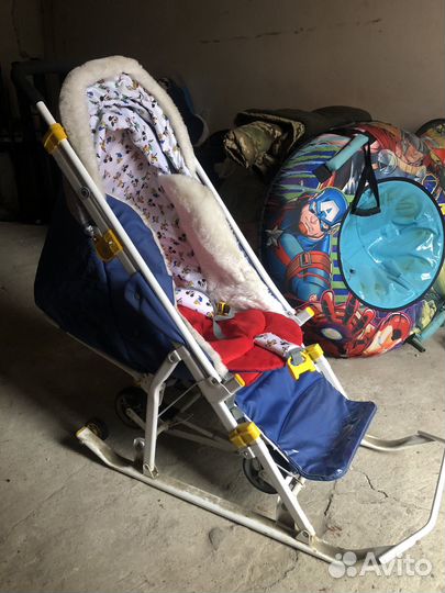 Санки коляска