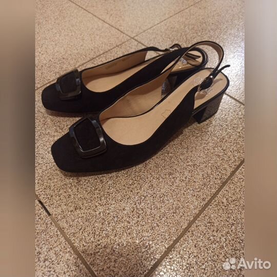 Туфли женские новые из натуральной замши