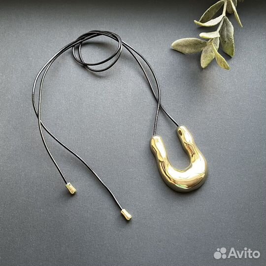 Колье подкова в стиле Elsa Peretti