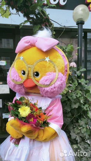 Аниматоры в ростовых куклах.Мишка,Зайка,Бегемо