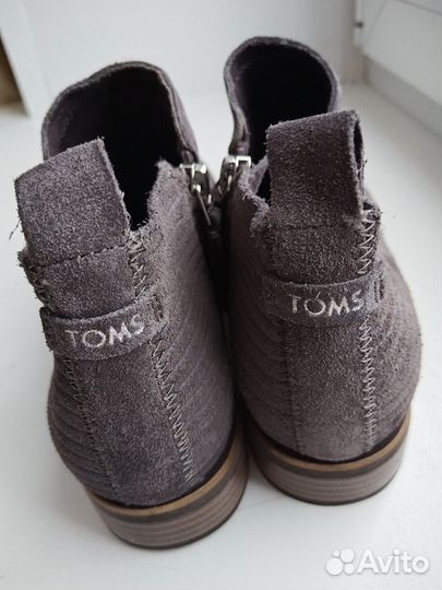 Ботинки замша Toms 38-39 размер