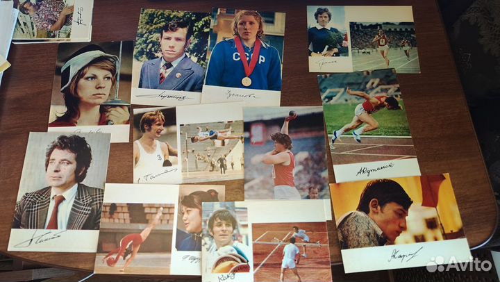 Открытки Собаки, Спортсмены СССР, Шушенское