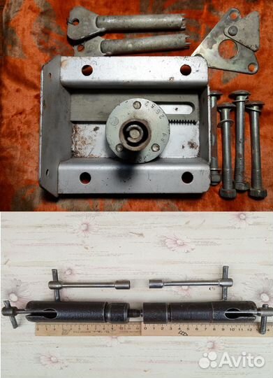 Замок гаражный накладной, замок винтовой СССР