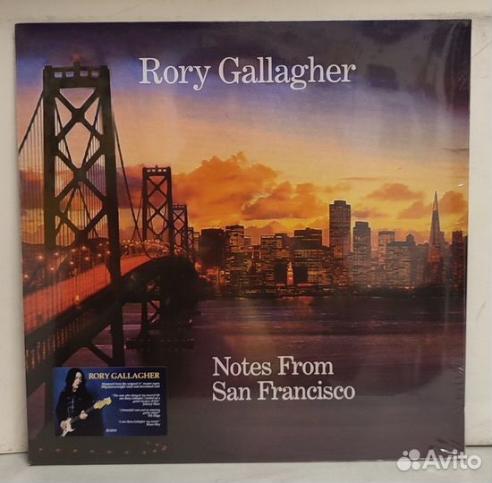 Rory gallagher - Notes From San Francisco LP винил