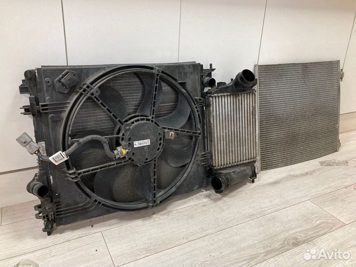 Кассета радиаторов qashqai j11 1.2