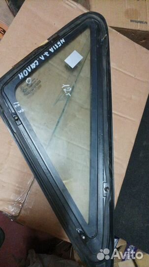 Дэу Нексия 2012г стекло боковое заднее левое бу