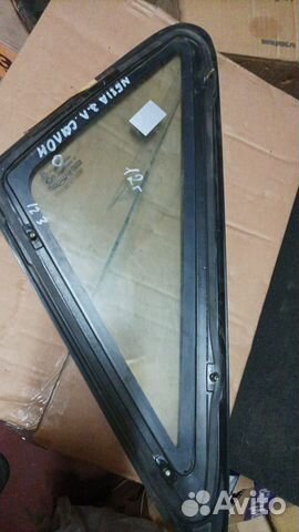 Дэу Нексия 2012г стекло боковое заднее левое бу