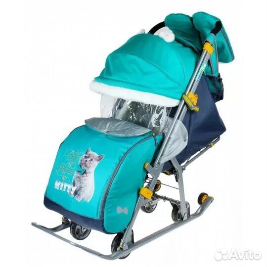 Детские санки коляска бу