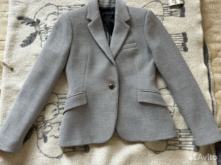 Трикотажный пиджак zara