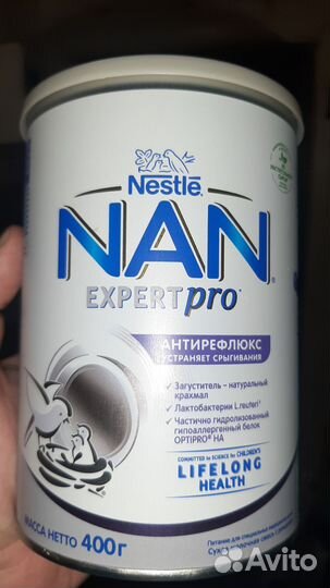 Смесь нан антирефлюкс